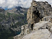 Oeschinensee Üssere Fisistock